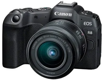 Canon EOS R8 Body + RF 24-50mm F4.5-6.3 IS STM