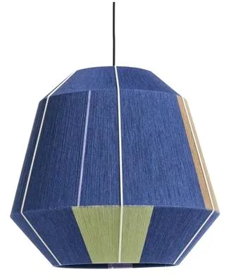 HAY Bonbon 500 Skjerm Til Bordlampe Blue Tones/Cream White