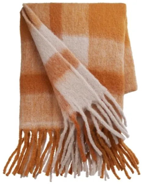 Cozy Living Mathea Teppe Check/Orange